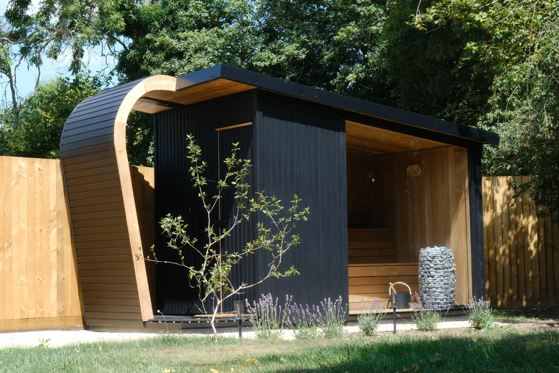 A private sauna and spa evening